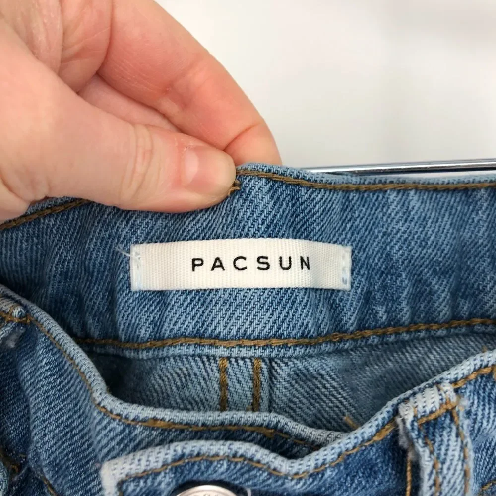 PACSUN Thalia Denim High‎ Waisted Icon Shorts